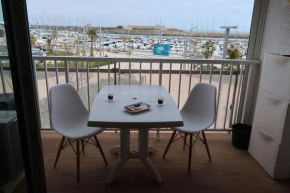 Studio Valras Vue port et mer
